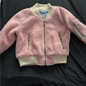 Pink Sherpa Bomber Jacket Kapital K Club Size 2 EUC